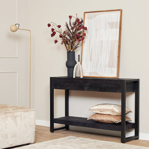Consoletafel Boaz Zwart | 120 cm