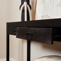 Consoletafel Boaz Zwart | 120 cm