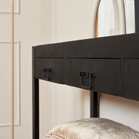 Consoletafel Boaz zwart | 150 cm - afbeelding 2