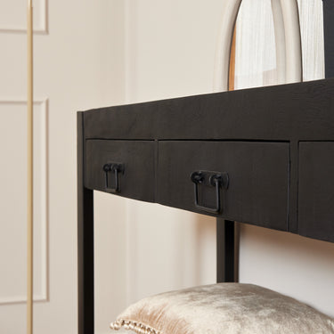 Consoletafel Boaz zwart | 150 cm