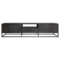 Starfurn TV-meubel New York zwart | 210 cm - Mooier Thuis