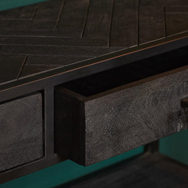 Consoletafel New York zwart | 120 cm