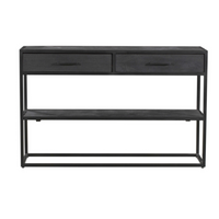 Consoletafel New York zwart | 120 cm - afbeelding 2