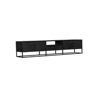 Starfurn TV-meubel New York zwart | 240 cm - Mooier Thuis