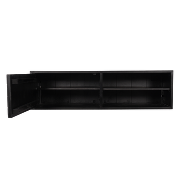 Zwevend TV-meubel New York zwart | 120 cm