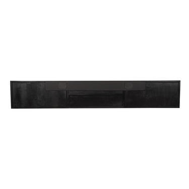 Zwevend TV-meubel New York zwart | 240 cm