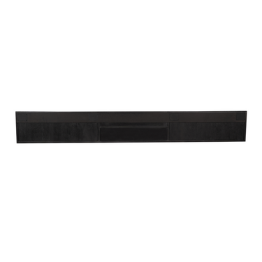 Zwevend TV-meubel New York zwart | 280 cm