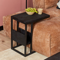 Slider Zwart Mangohout 53 cm - Mooier Thuis