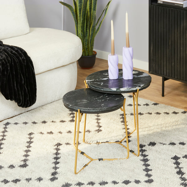 Gold coffee tables