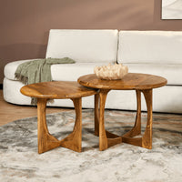 Salontafel Milou | Naturel | 70 cm - Mooier Thuis