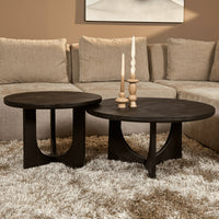 Starfurn Salontafel Guus | Zwart | 60 cm - Mooier Thuis