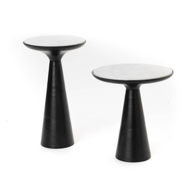 Bijzettafel Essy | Zwart | 38 cm