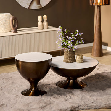 Salontafelset Ava goud | 2-delig