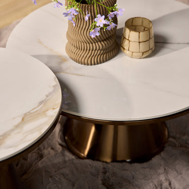 Salontafelset Alix goud | 2-delig