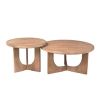 Starfurn Salontafel Guus Naturel Mangohout 60 cm - Mooier Thuis