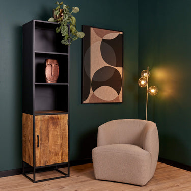 Boekenkast Oakland naturel | 50 cm