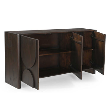 Dressoir Zana bruin | 160 cm