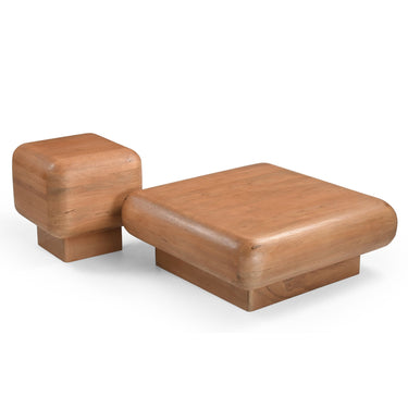 Bijzettafel Fedde naturel | 45 cm