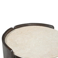 Nachtkastje Niva Botticino marmer 29 cm