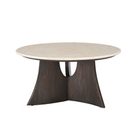 Salontafel Milo Botticino marmer 80 cm