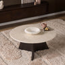 Salontafel Milo Botticino marmer 80 cm - bruin en beige - Mooier Thuis