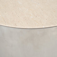 Salontafel Zeli Botticino marmer 45 cm