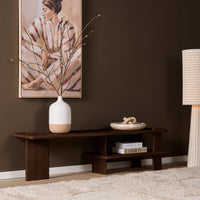 tv-meubel Lina mangohout bruin 160 cm