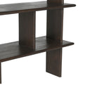 Wandkast Lina Mangohout Bruin 150 cm - afbeelding 2