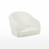 Zitting eetkamerstoel Bella Off-white