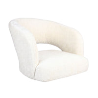 Zitting eetkamerstoel Demi Off-white