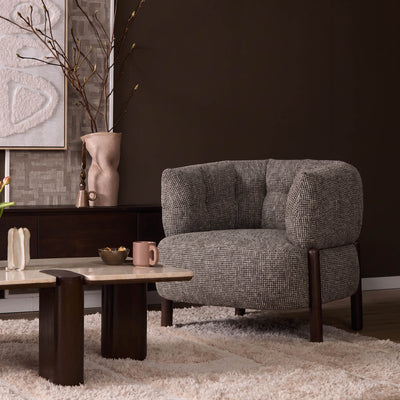 Fauteuil Feda bruin