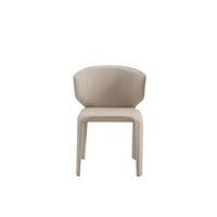 Eetkamerstoel Noor beige kunstleer