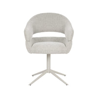 Draaibare eetkamerstoel Lily beige