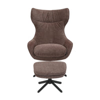 Starfurn Fauteuil Olivia | Paars | 77 cm - Mooier Thuis