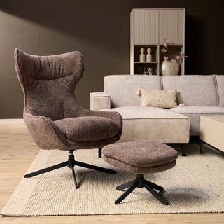 Sessel Olivia | Lila | 77 cm