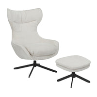 Fauteuil Olivia | gebroken wit | 77 x 108 cm - Mooier Thuis