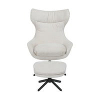 Starfurn Fauteuil Olivia | gebroken wit | 77 x 108 cm - Mooier Thuis