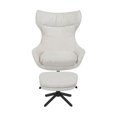 Fauteuil Olivia | gebroken wit | 77 x 108 cm
