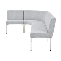 Eetkamerbank Riff element beige 70 cm