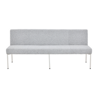 Eetkamerbank Riff | Beige | 200 cm - Mooier Thuis