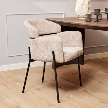 Set van 2 - Eetkamerstoel Otis Beige