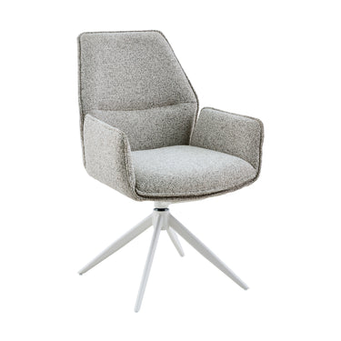 Set van 2 - Eetkamerstoel Hera Beige met Armleuning