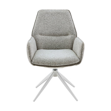 Set van 2 - Eetkamerstoel Hera Beige met Armleuning