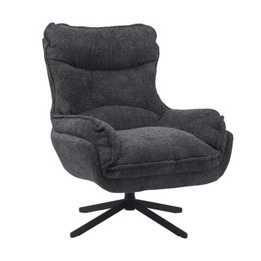 Fauteuil Vera donkergrijs | 115 x 59 cm