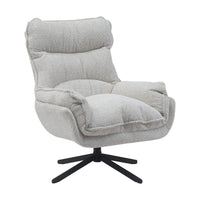 Fauteuil Vera gebroken wit | 115 x 59 cm - afbeelding 2