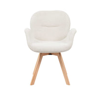 Set van 2 - Eetkamerstoel Jesse Beige - afbeelding 2