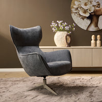 Fauteuil Julia | Antraciet - Mooier Thuis