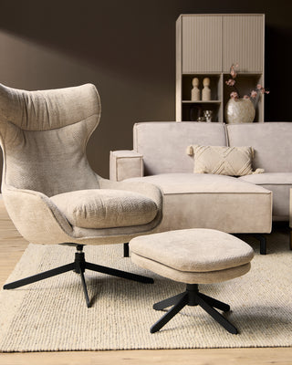 Fauteuil Olivia | Taupe