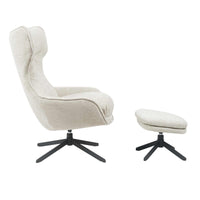 Fauteuil Olivia | Taupe - afbeelding 2