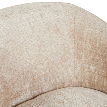 Fauteuil Yara beige | 82 x 77 cm